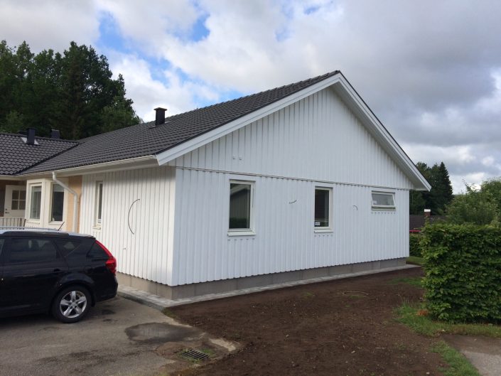 Tillbyggnad villa